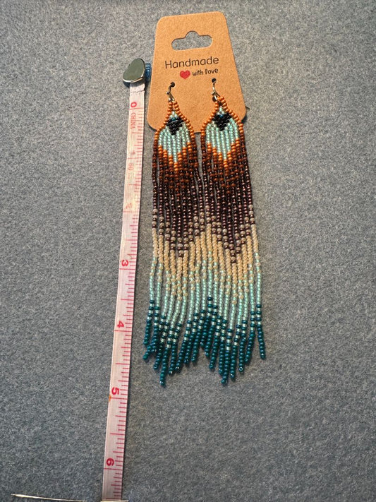 Multi Always Bead Grateful Seed Bead Earrings, Varies