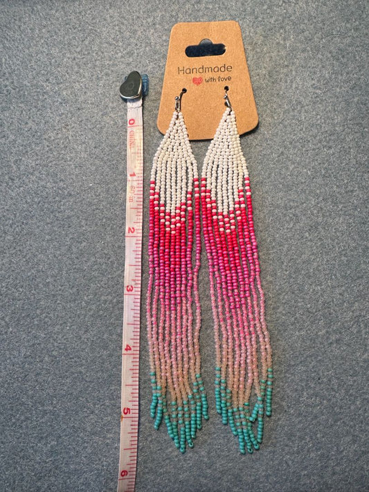 Multi Always Bead Grateful Seed Bead Earrings, Varies