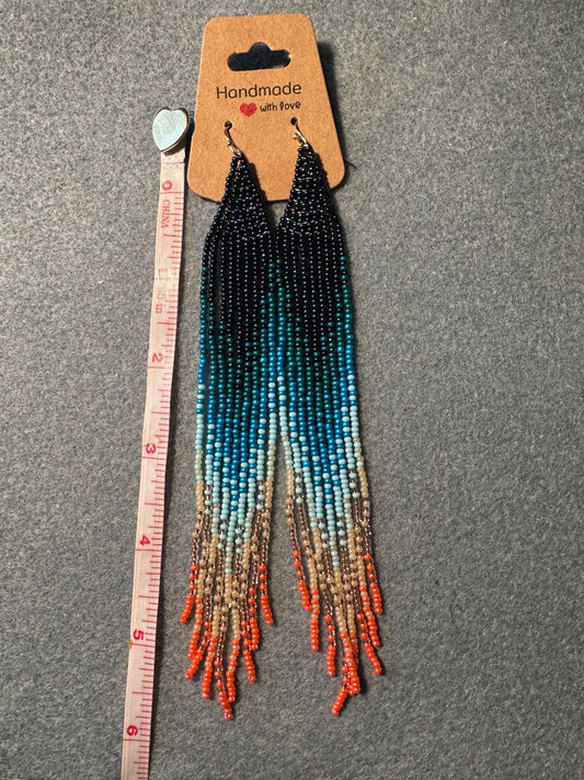 Multi Always Bead Grateful Seed Bead Earrings, Varies