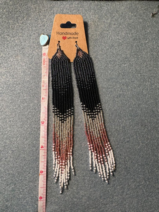 Multi Always Bead Grateful Seed Bead Earrings, Varies