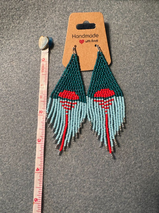 Multi Always Bead Grateful Seed Bead Earrings, Varies