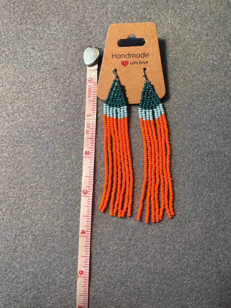 Multi Always Bead Grateful Seed Bead Earrings, Varies