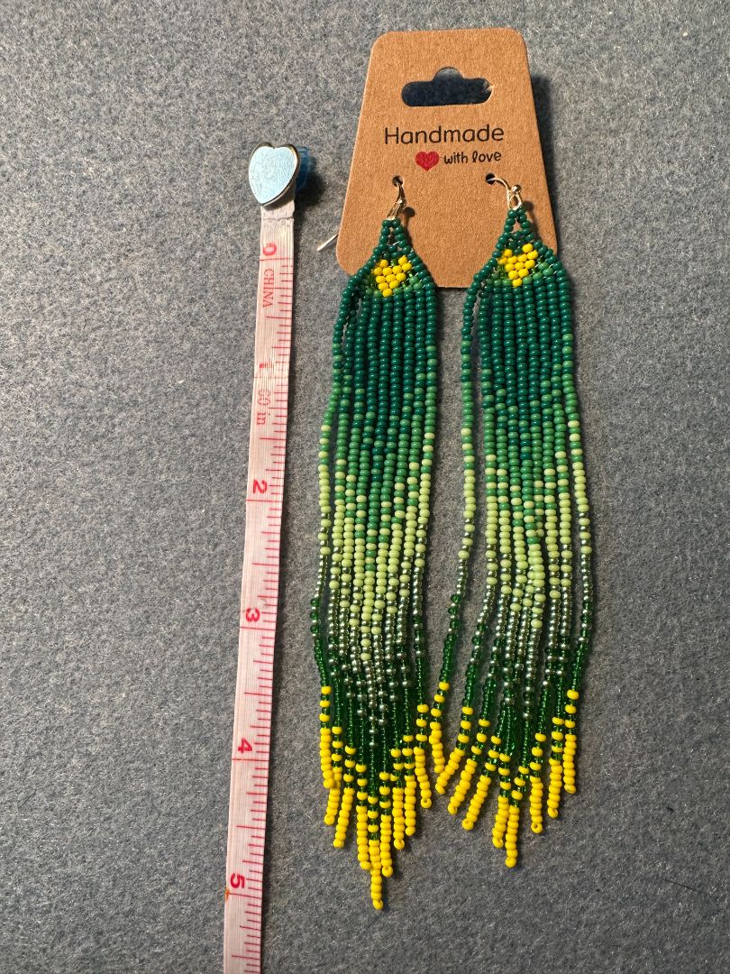 Multi Always Bead Grateful Seed Bead Earrings, Varies