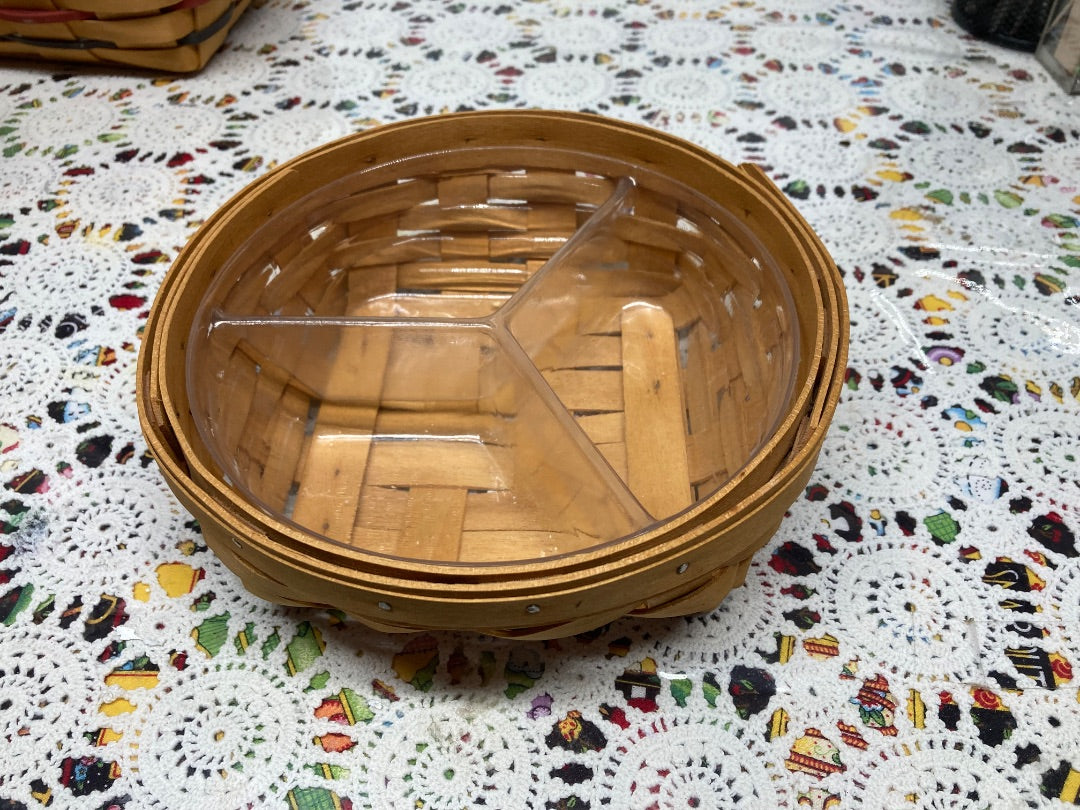Longberger basket 7.5 Round w liner