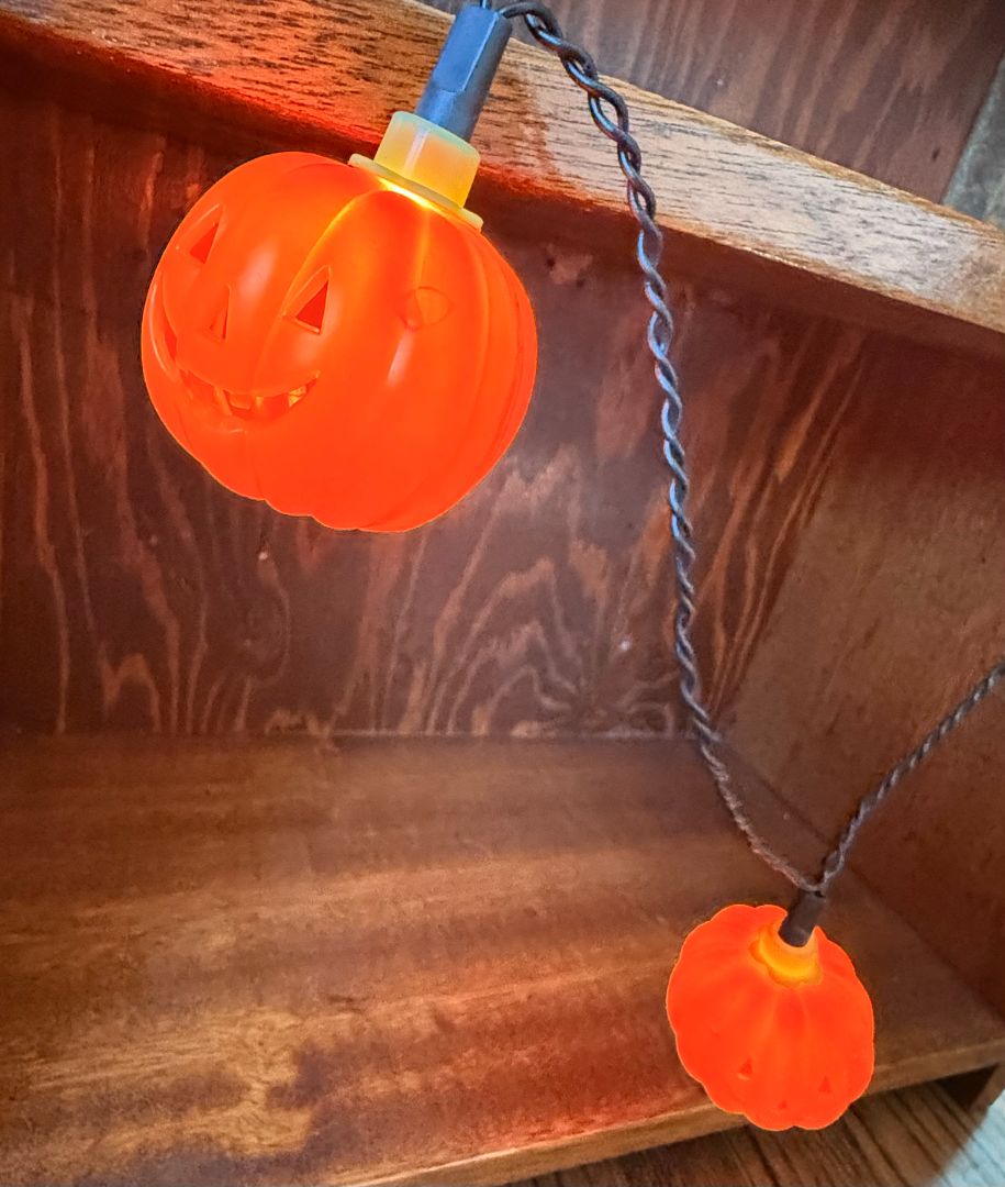 Vintage Jack O Lantern Lights