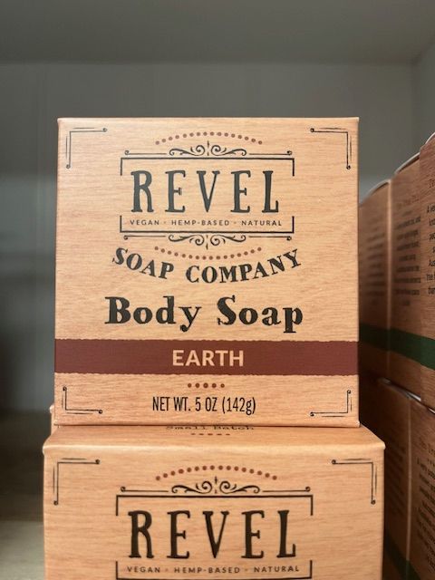 Brown Revel Soap Company Earth Bar, 2.75 x 2.75