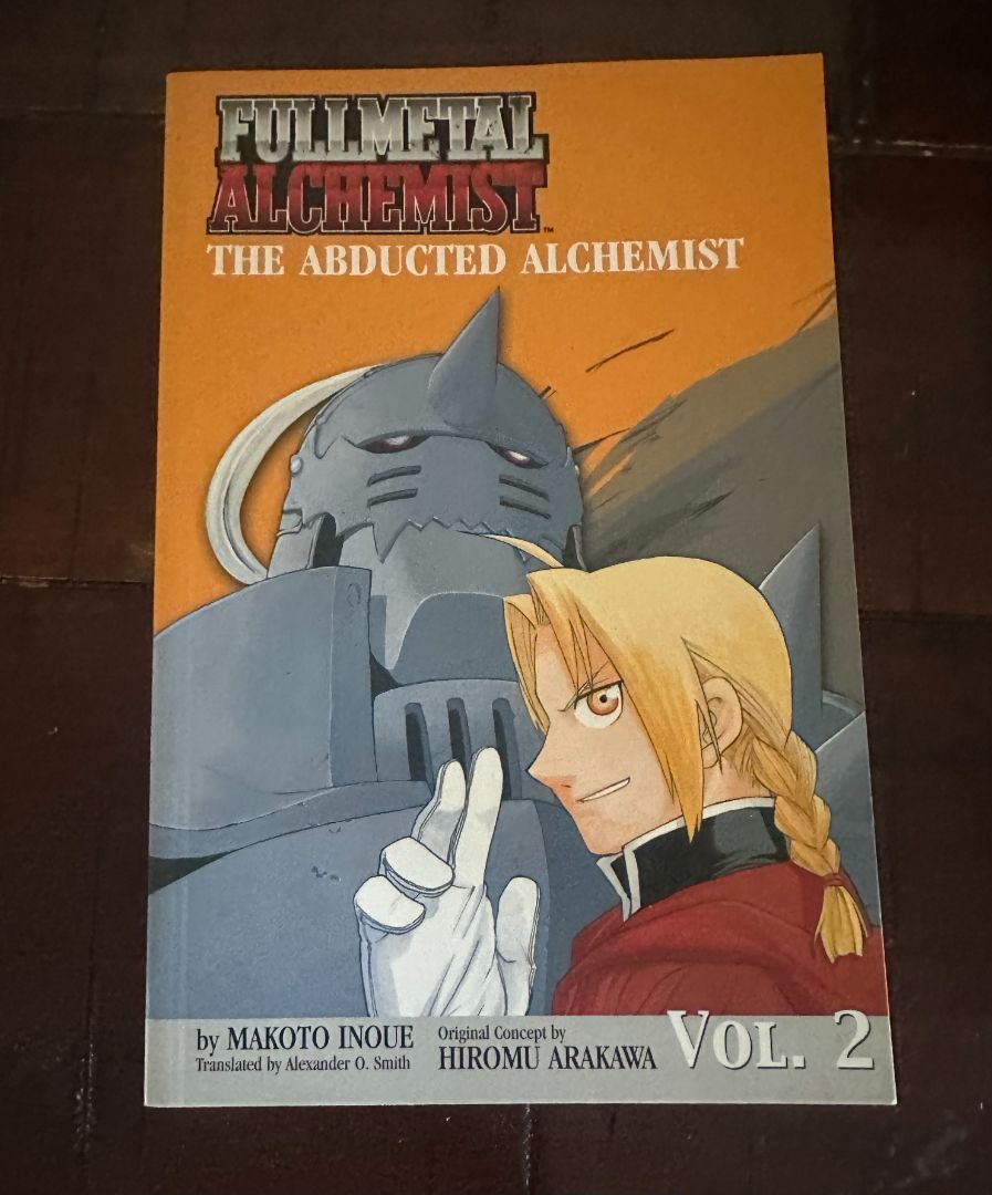Full Metal Alchemist Novel Vol 2, 8 x 4 x 1