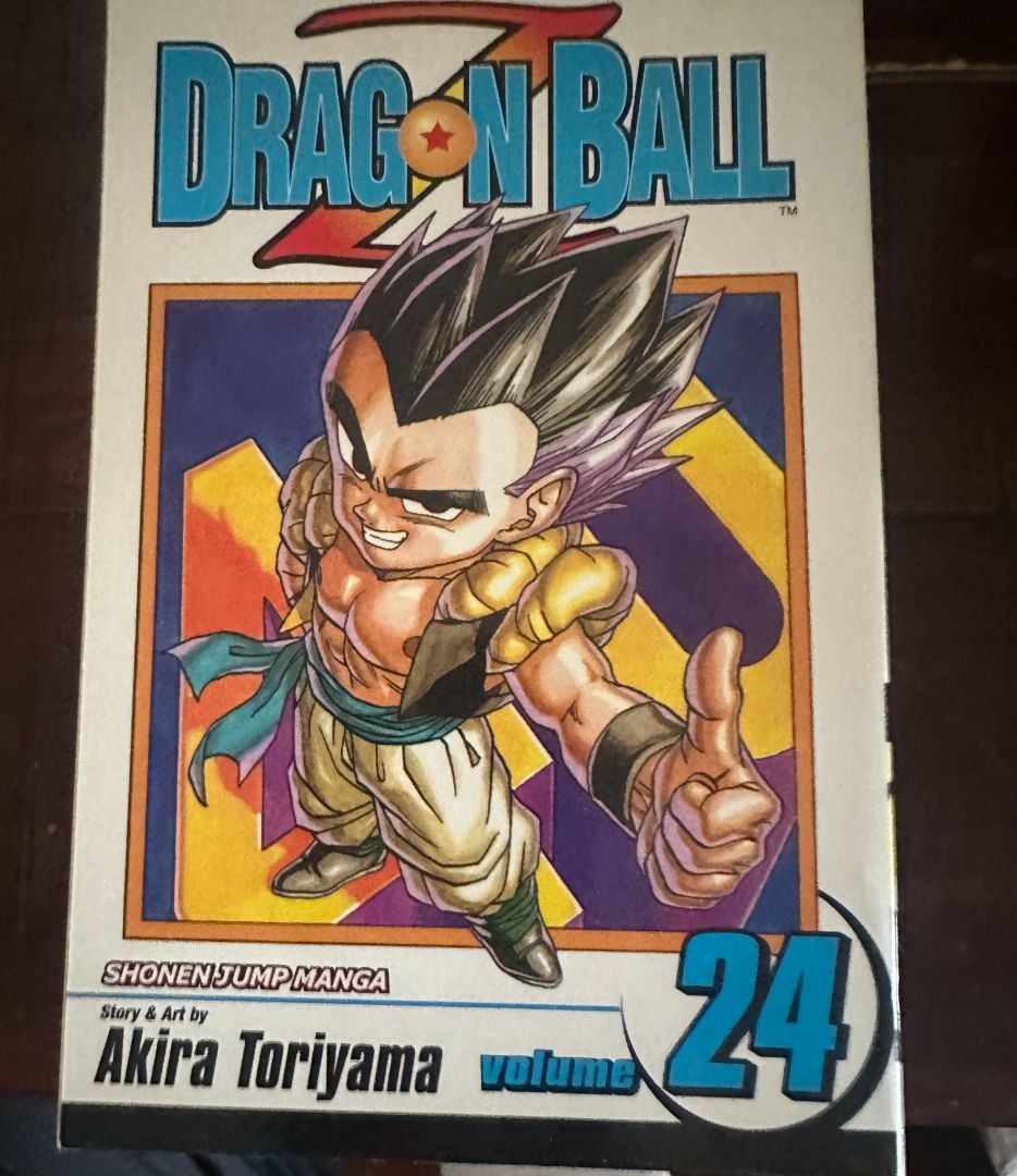 DragonBallZ Vol 24 Manga, 8 x 4 x 1