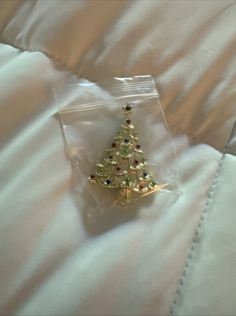 Christmas Tree Brooch