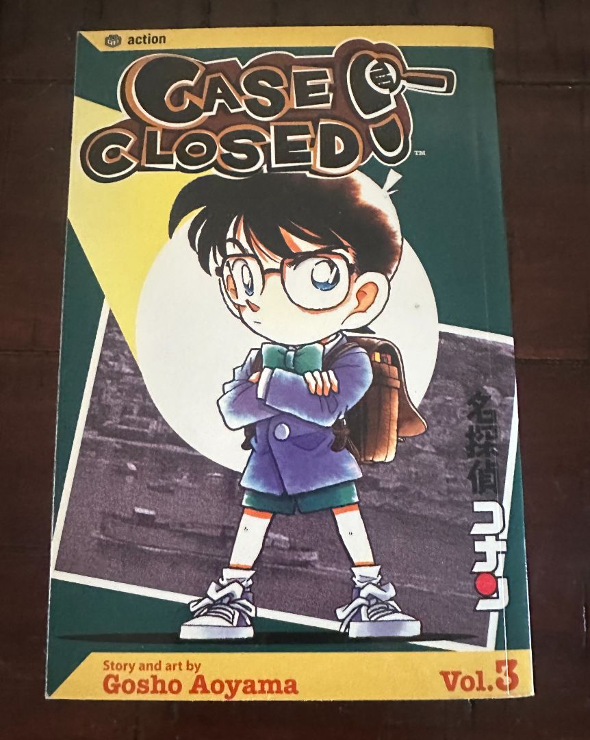 Case Closed Manga Vol 3