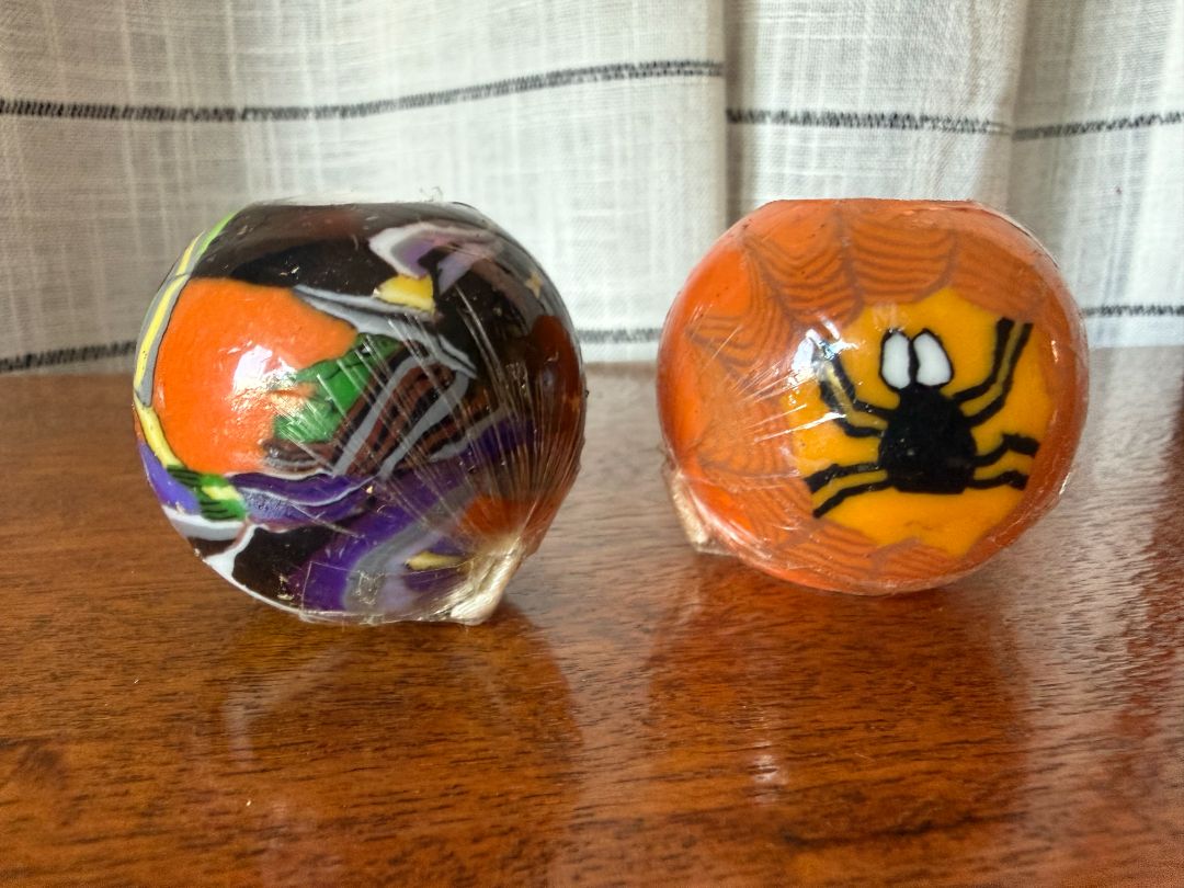 Vintage Halloween Candle Balls