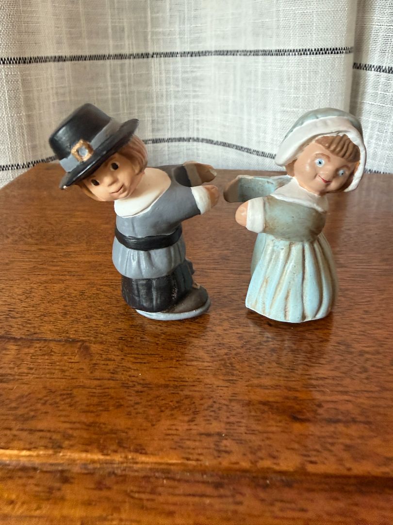 Ceramic Pilgrim Candle Climber Set