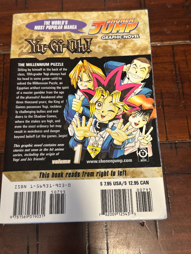 Yugioh Manga Vol 1