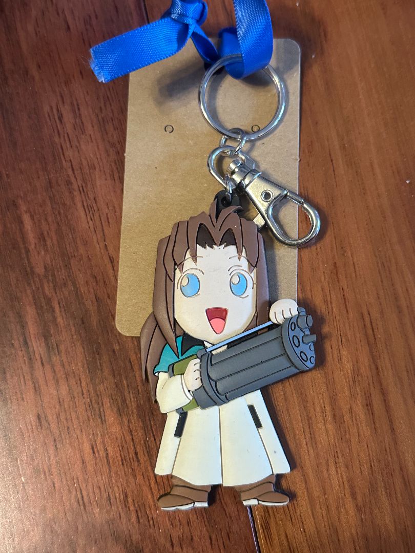 trigun- milly keychain, 6 x 4 x 1