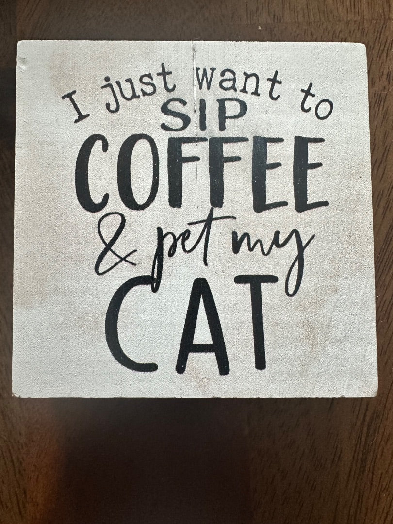 Cat sign