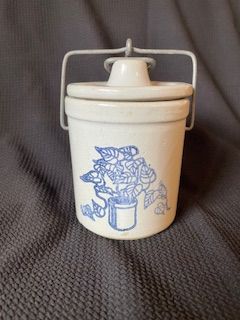 Stoneware Cheese Crock