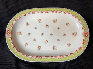 14" Colditz GDR Oval Platter