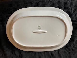 14" Colditz GDR Oval Platter