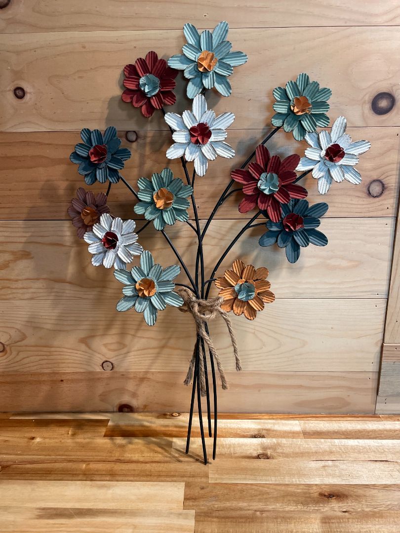 Metal Flower Decor