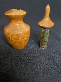 Vtg Myrtlewood Bottle
