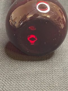 Ruby Red Vase
