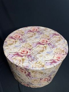 Floral Hat Box
