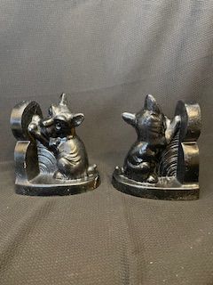 Vtg Scottie Bookends (2pcs)