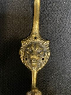 Brass Lion Hook
