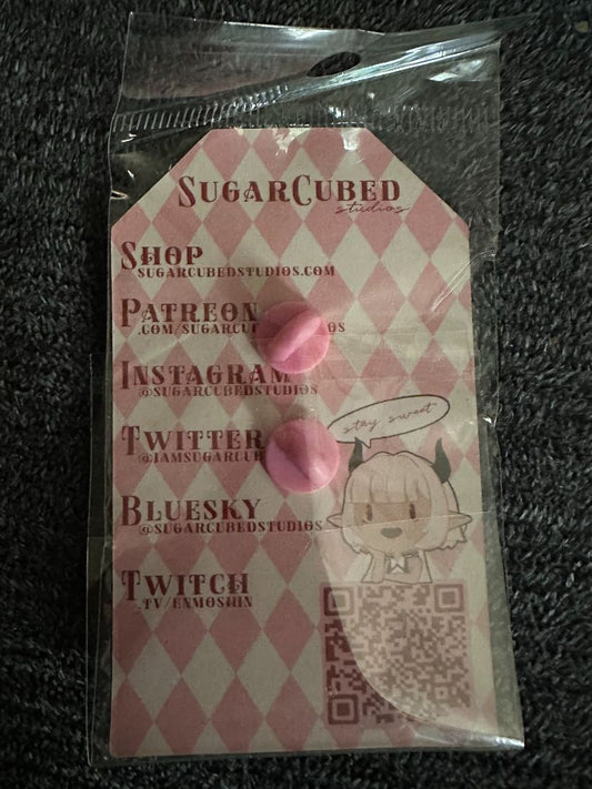 Black Glaceon Hanging Pin by Sugar Cubed, 1 x 2 x 3
