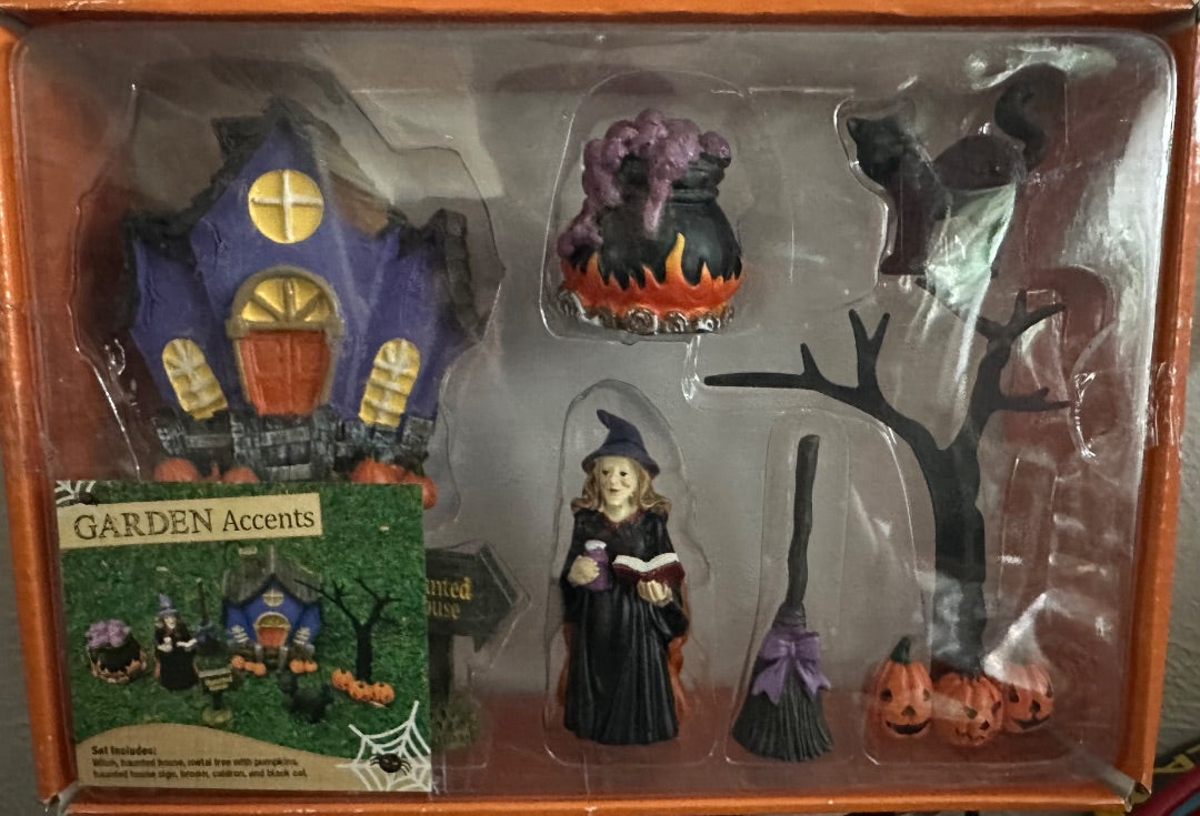 Halloween Fairy Garden Accents
