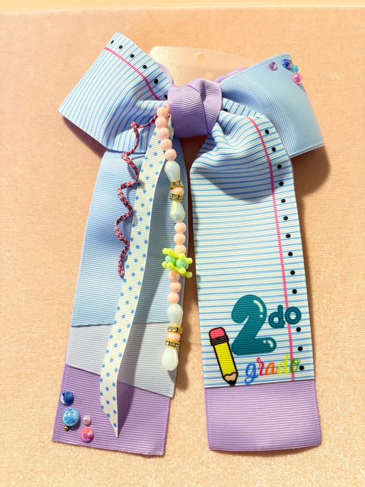 MCByM 2nd grade 3”ribbon school bow