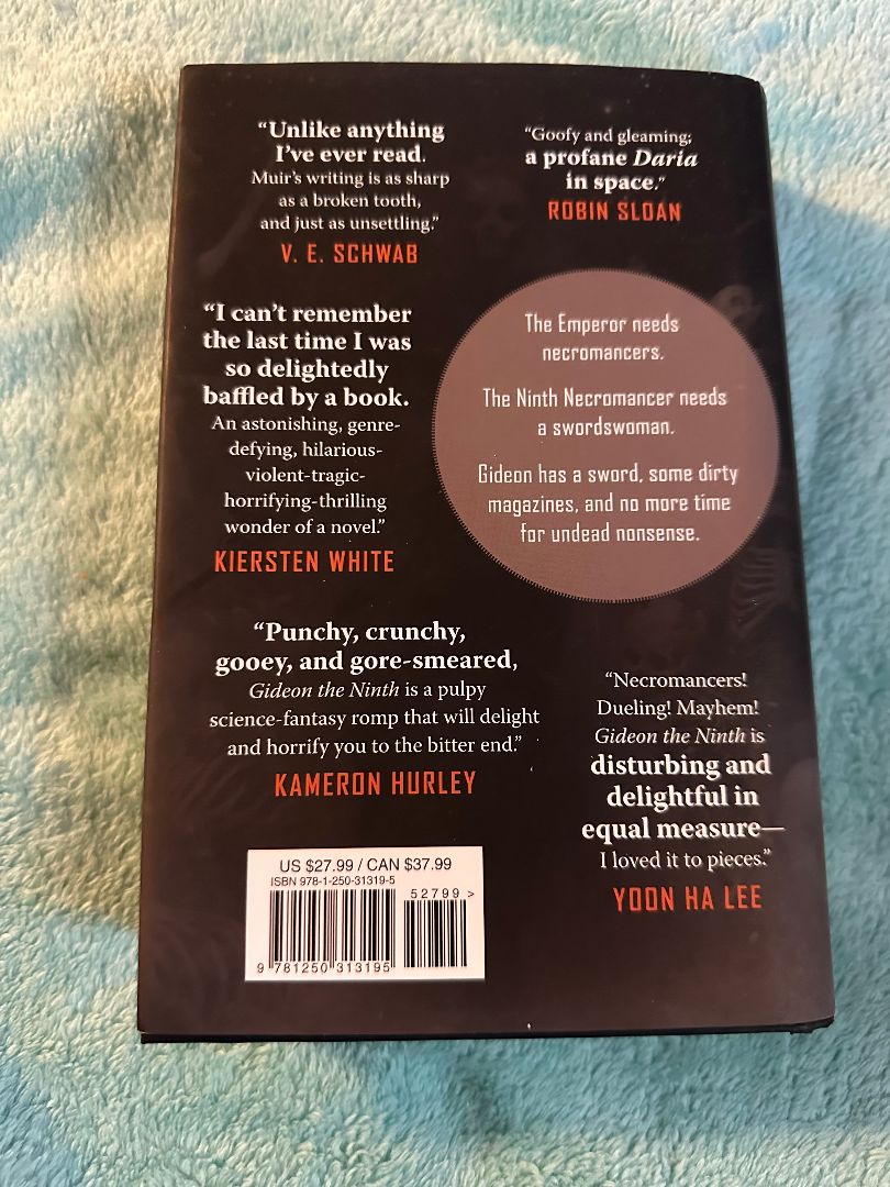 Book - Gideon the Nineth Hard Cover, 10 x 5 x 2