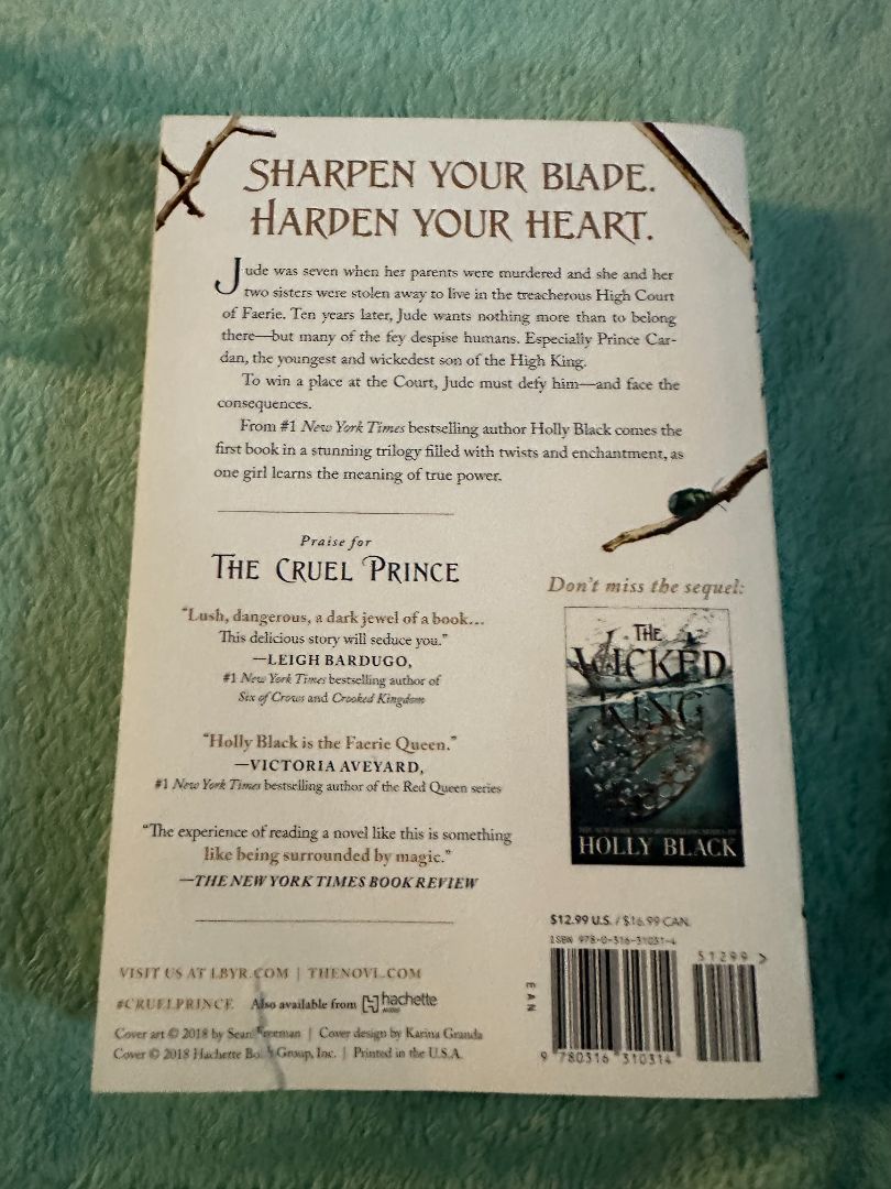 The Cruel Prince - Holly Black - Paperback, 8 x 4 x 1
