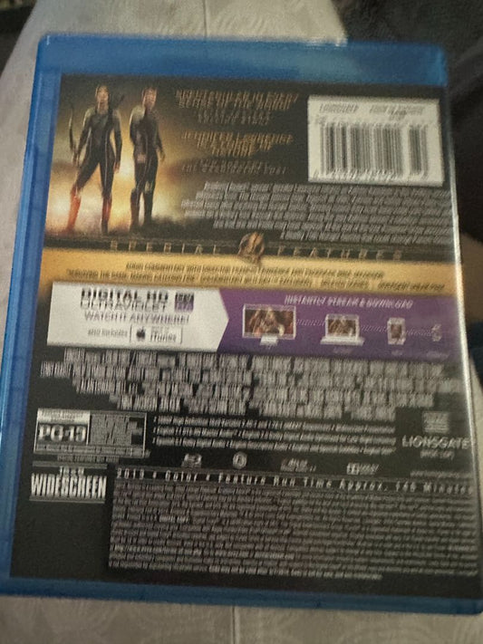 Bluray HungerGames Catching Fire - No Digital - Bluray, 5 x 4 x 1