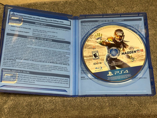 PS4 Madden 15 PS4 Video Game, 5 x 4 x 1