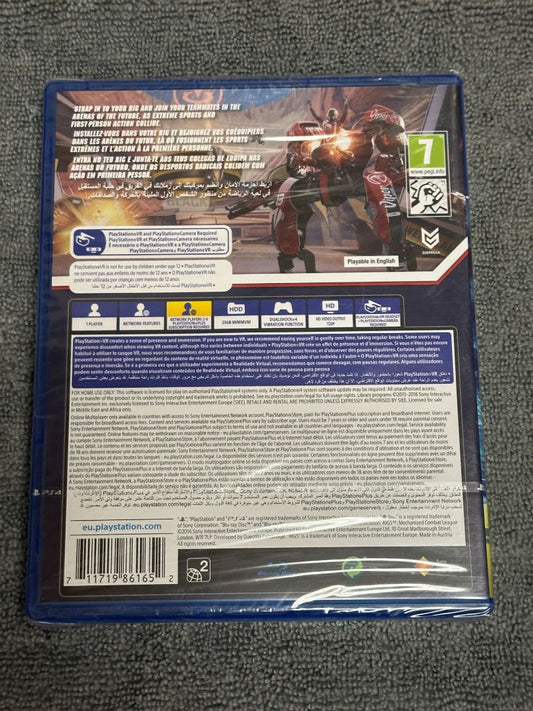 PS4 RIGS Mechanized Combat League VR PS4 Game, 5 x 4 x 1