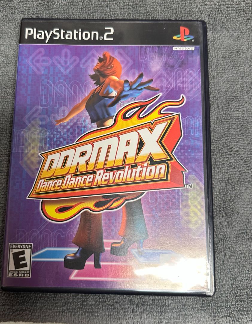 PS2 DDR Max Revolution - PS2 - Video Game, 6 x 4 x 1