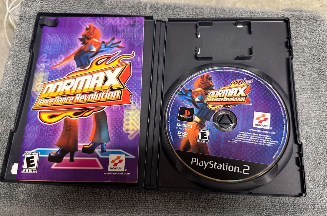 PS2 DDR Max Revolution - PS2 - Video Game, 6 x 4 x 1