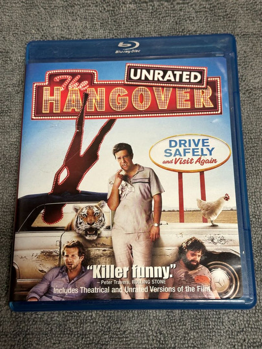 The Hangover Unrated Bluray, 5 x 4 x 1