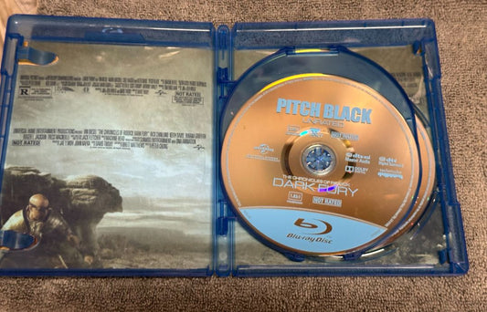 Riddick The Complete Collection Bluray - No digital, 5 x 4 x 1