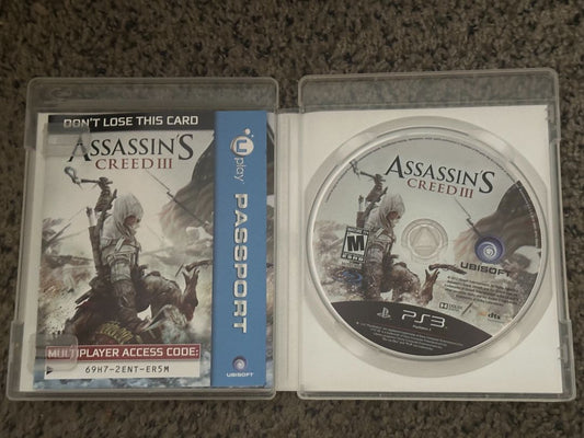 PS3 Assassin's Creed 3 - PS3, 6 x 4 x 1
