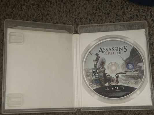 Assassin's Creed 3 - No Inserts - PS3, 6 x 4 x 1