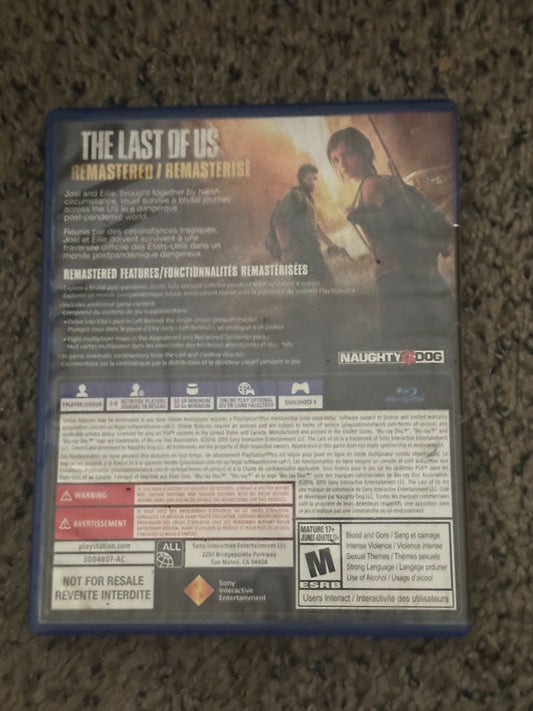 PS4 The Last of US - PS4 - Video Game, 6 x 4 x 1