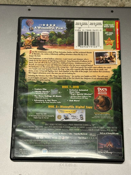 Disney UP - DVD, 6 x 4 x 1