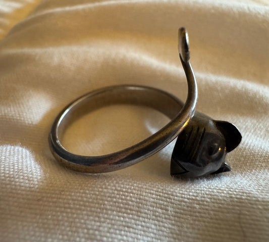925 Cat ring
