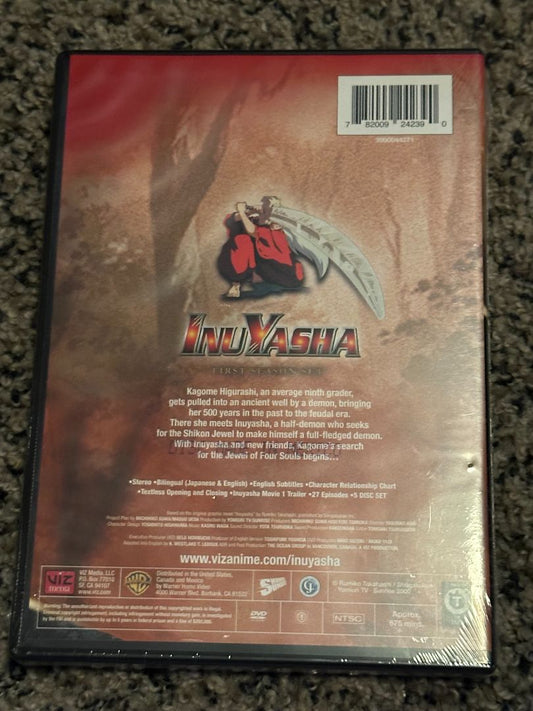 InuYasha Season 1 DVD Boxset, 6 x 4 x 1