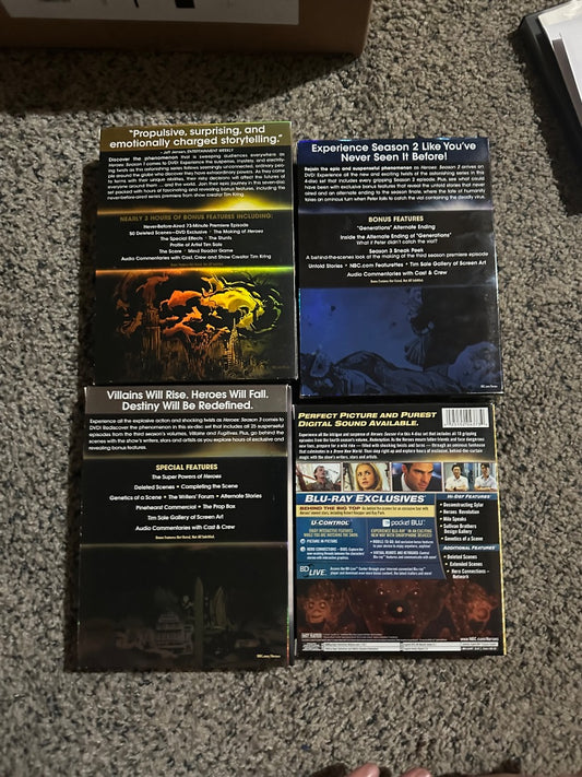 Heroes Seasons 1-4