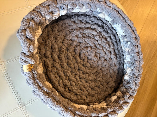 Pet Bed Grey Verigrated, 18 x 6