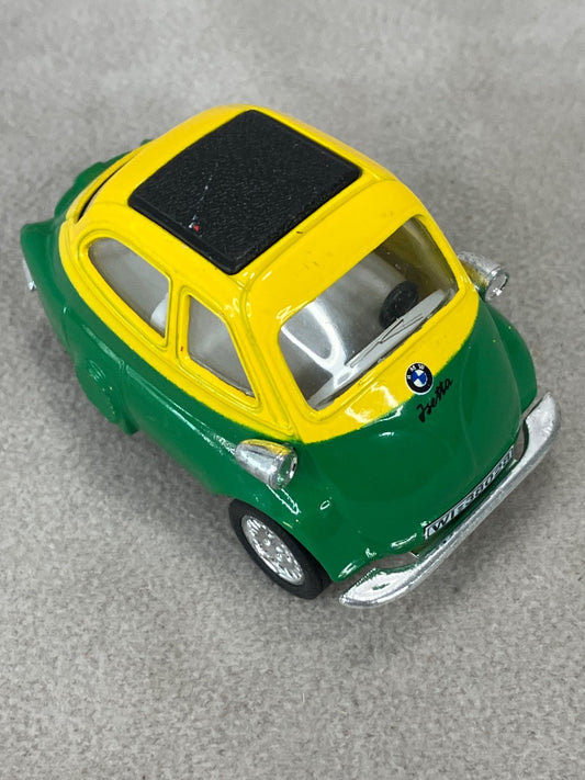 BMW Fiesta Car green and Yelow