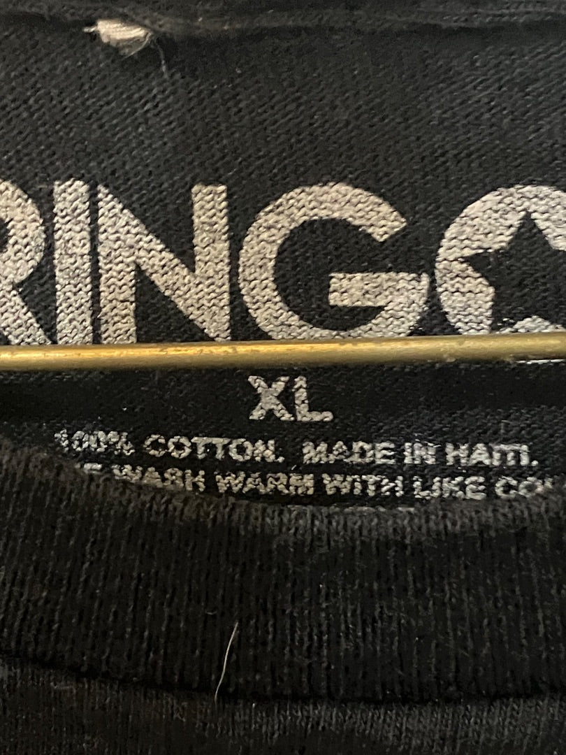 Black and White Ringo Star Vintage Clothing, XL
